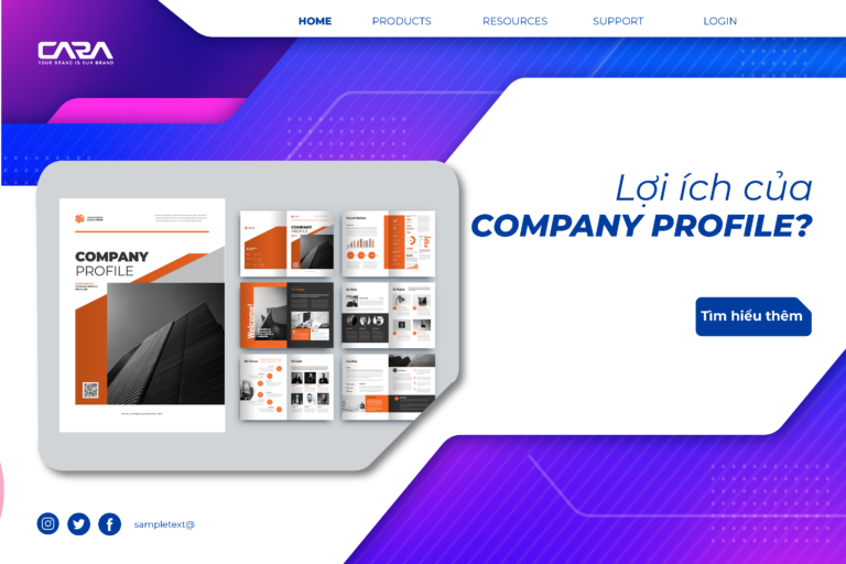 Lợi ích của Company proflie