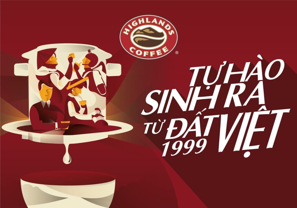 slogan giải khát highlands