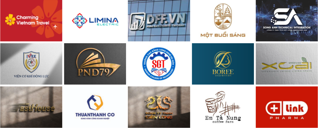 Logo các dự án tiêu biểu của Cara