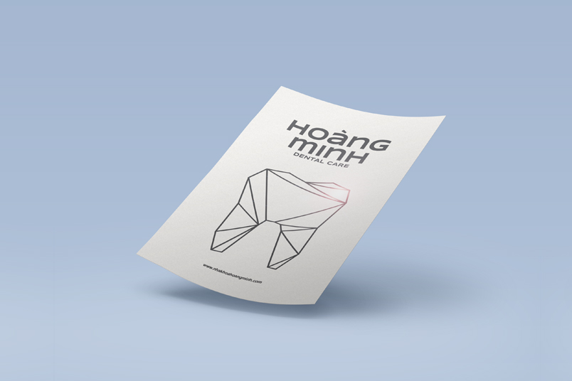 logo nha khoa Hoàng Minh